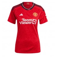 Manchester United Alejandro Garnacho #17 Domaci Dres za Ženska 2024-25 Kratak Rukav